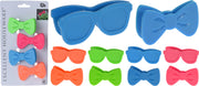 OFFERTA 12 PZ FIOCCO CHIUDI SACCHETTO COLORI ASSORTITI