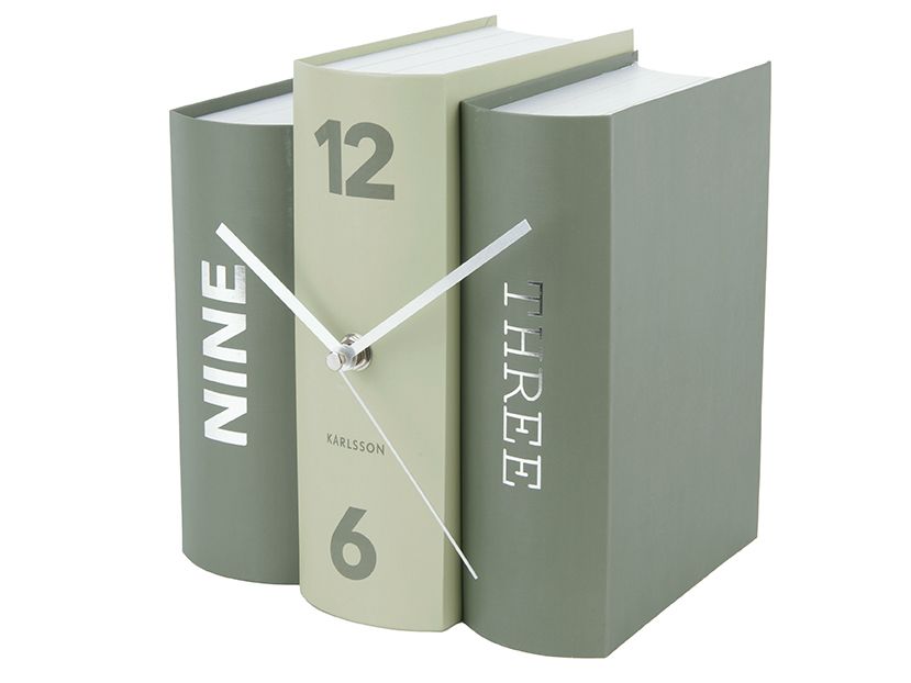 Orologio da Tavolo Libro Verde