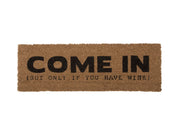 Zerbino "Come in (but only if you have wine)" Nero