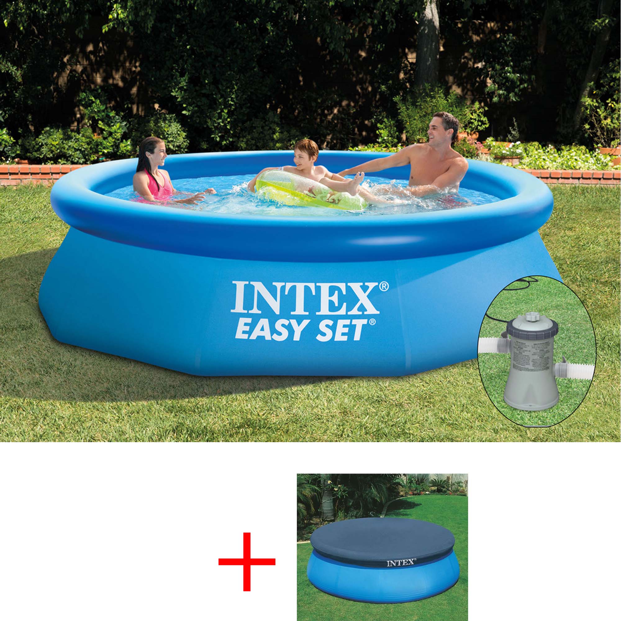 OFFERTA PISCINA EASY SET 305X76CM + COPERTURA