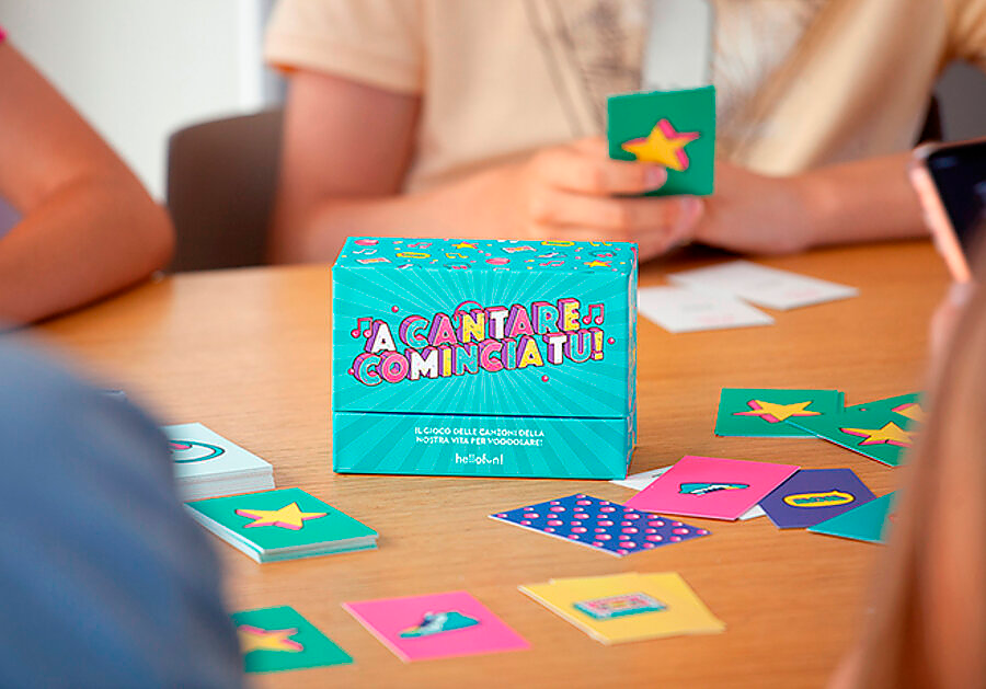 Gioco di Carte A Cantare Comincia Tu! PERAGA HOME - immagine 4