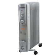 TERMOSIFONE STUFA ELETTRICA AD OLIO/RADIATORE OLEODINAMICO 9 ELEMENTI 2000W