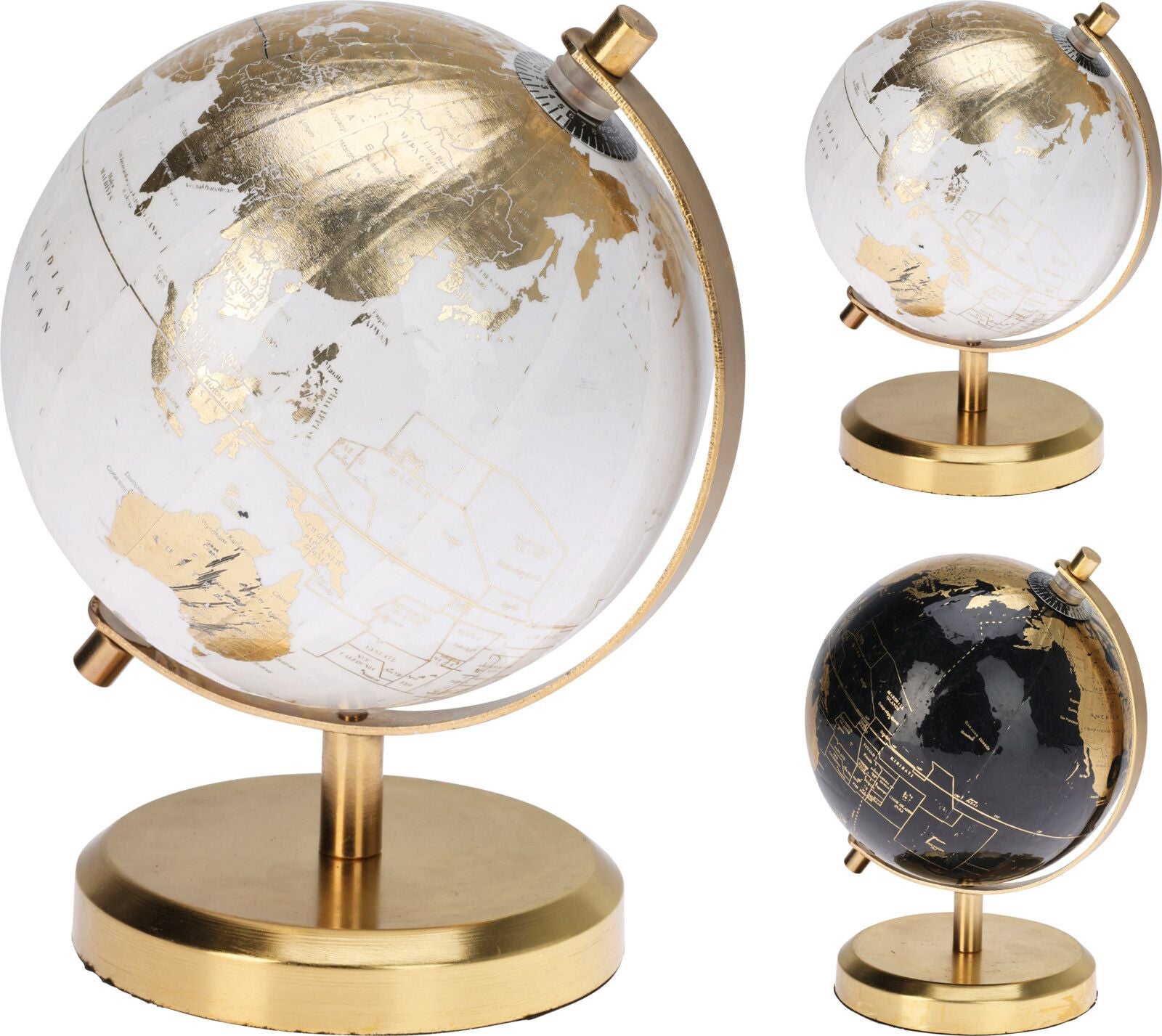 Mappamondo Decorativo da Scrivania - 18 cm colore assortito