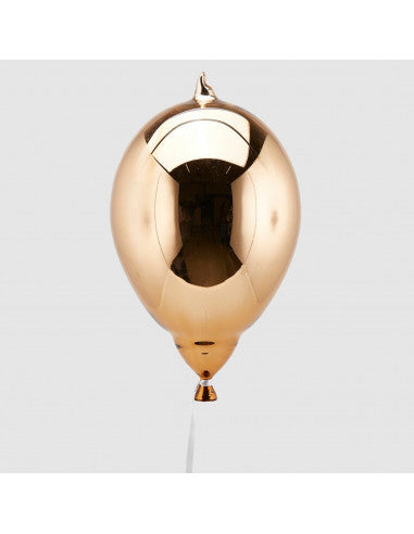 Decorazione Palloncino Vetro Oro h32 EDG