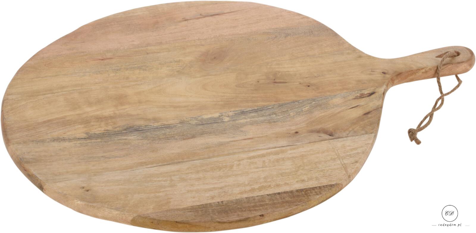 TAGLIERE IN LEGNO DI MANGO OVALE 50X60