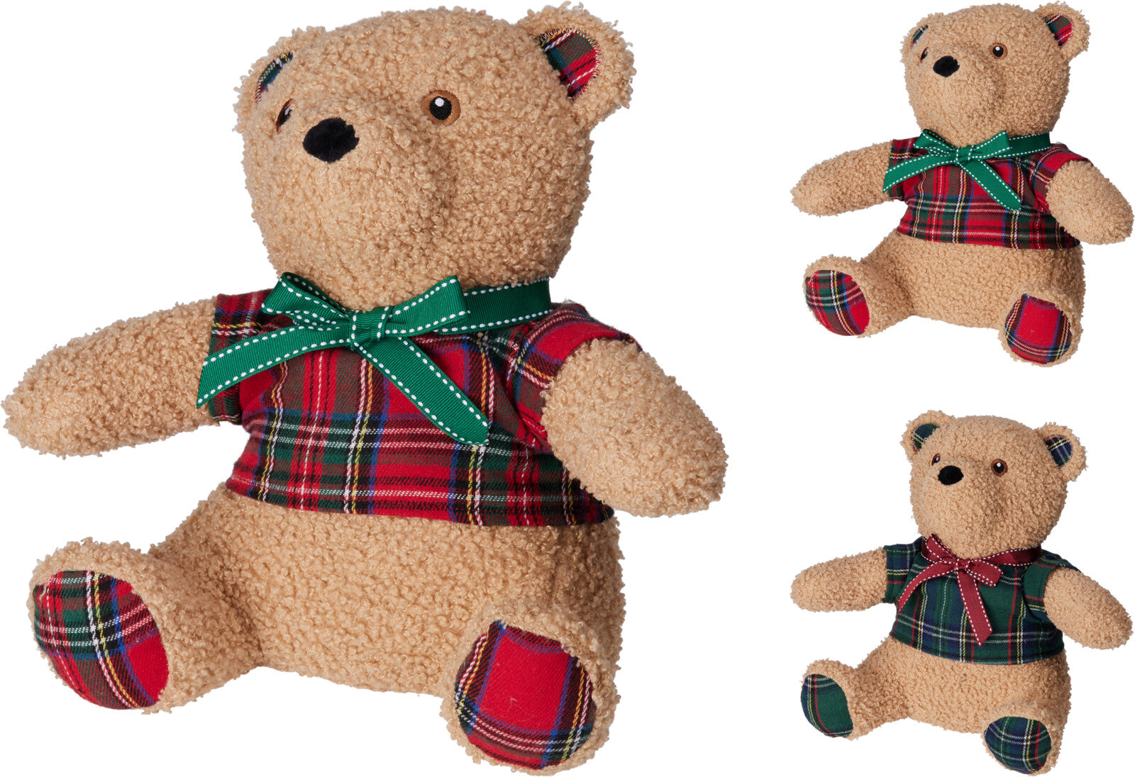 Fermaporta orso 24x16cm - marrone colore assortito