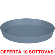 OFFERTA 10 SOTTOVASO LOFT URBAN SAUCER ROUND 21 VINTAGE BLUE
