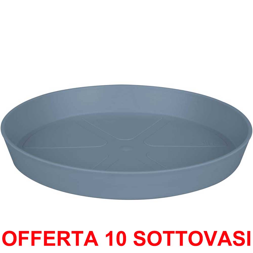 OFFERTA 10 SOTTOVASO LOFT URBAN SAUCER ROUND 21 VINTAGE BLUE