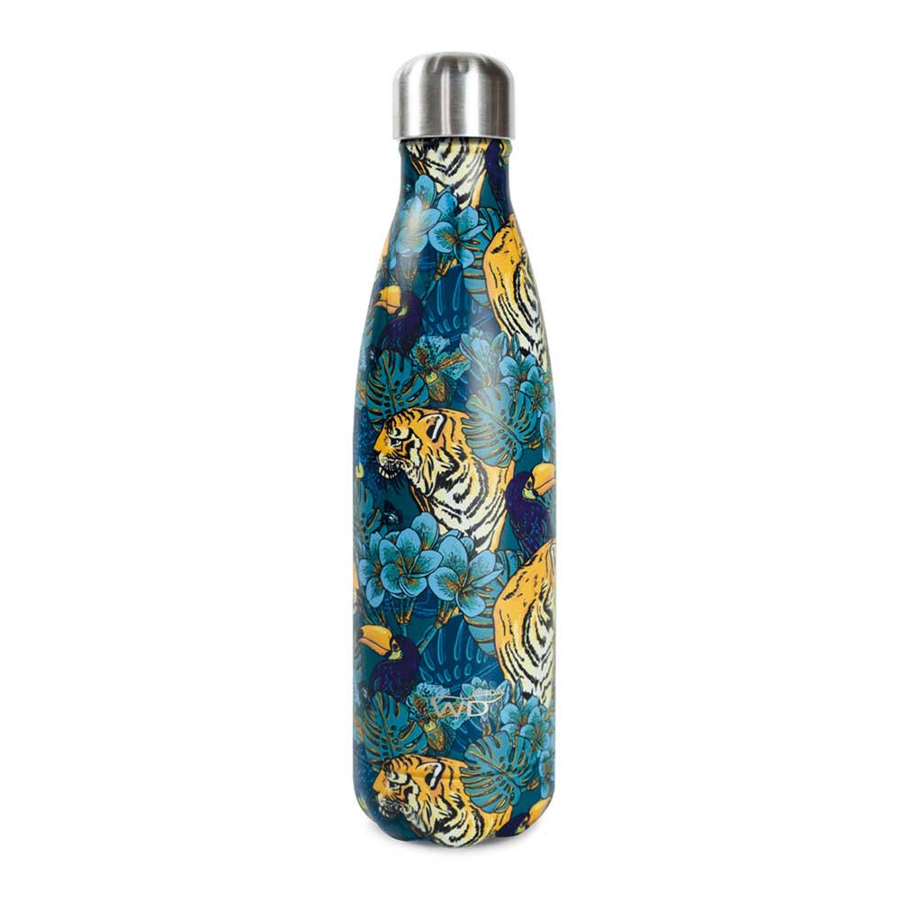 BOTTIGLIA TERMICA 500ML DECORAZIONE TIGRE
