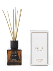 CULTI MILANO - Diffusore di fragranza a bastoncini Damasque a midollino, zenzero, pepe nero, patchouli 250ml