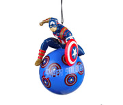 Pallina di Natale Capitan America 13 cm PERAGA CHRISTMAS