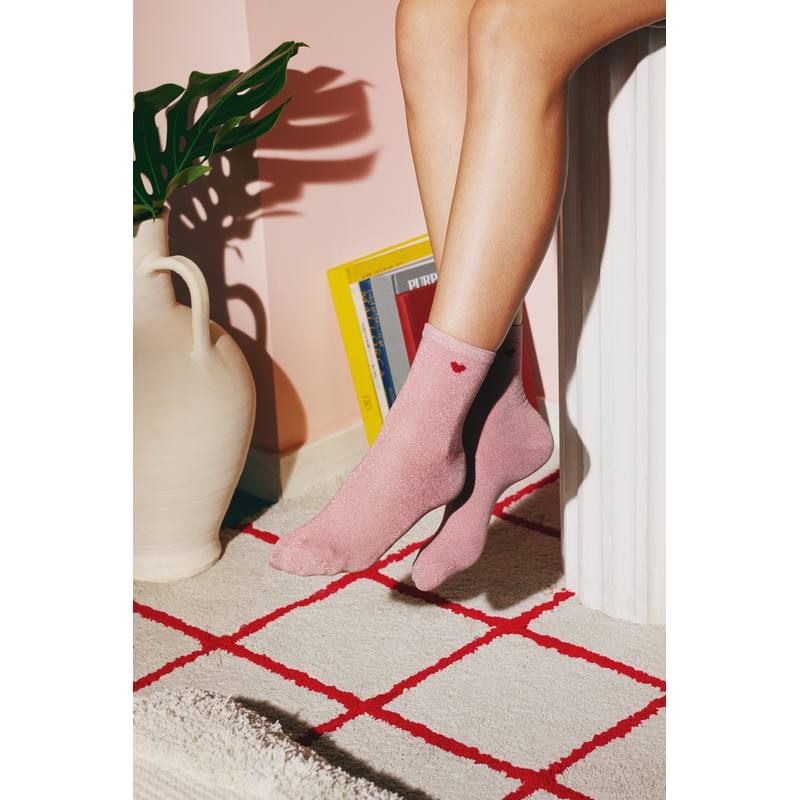 CALZINI CUORE - HEART SOCKS PINK