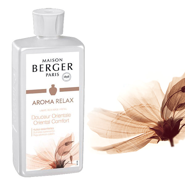 FRAGRANZA PER LAMPADA CATALITICA AROMA RELAX DOUCEUR ORIENTALE 1 LITRO LAMPE BERGER