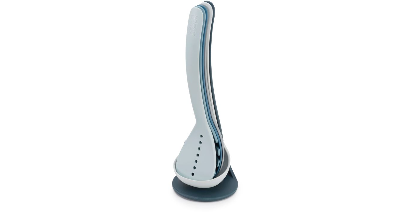 KIT NEST SET 5 UTENSILI DA CUCINA CON SUPPORTO EDITIONS SKY