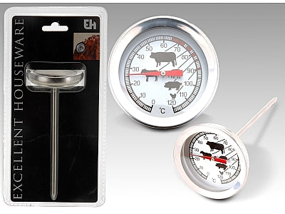 TERMOMETRO PER CARNE IN ACCIAO INOX