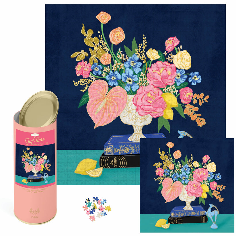 PUZZLE VASO CON FIORI 1000PZ 61X61CM