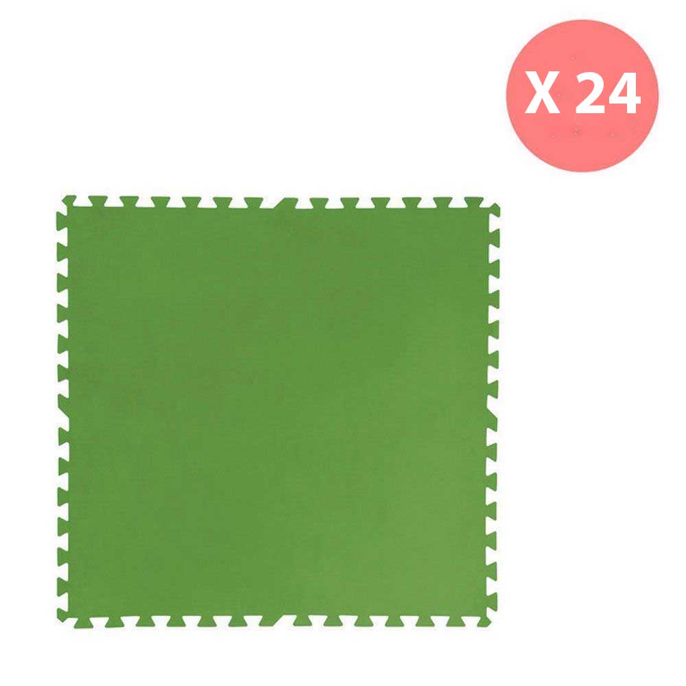 OFFERTA 24 PIASTRELLE VERDI FONDO PISCINA
