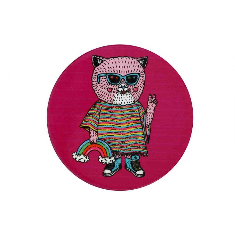 SOTTOBICCHIERE GATTO 10.5CM