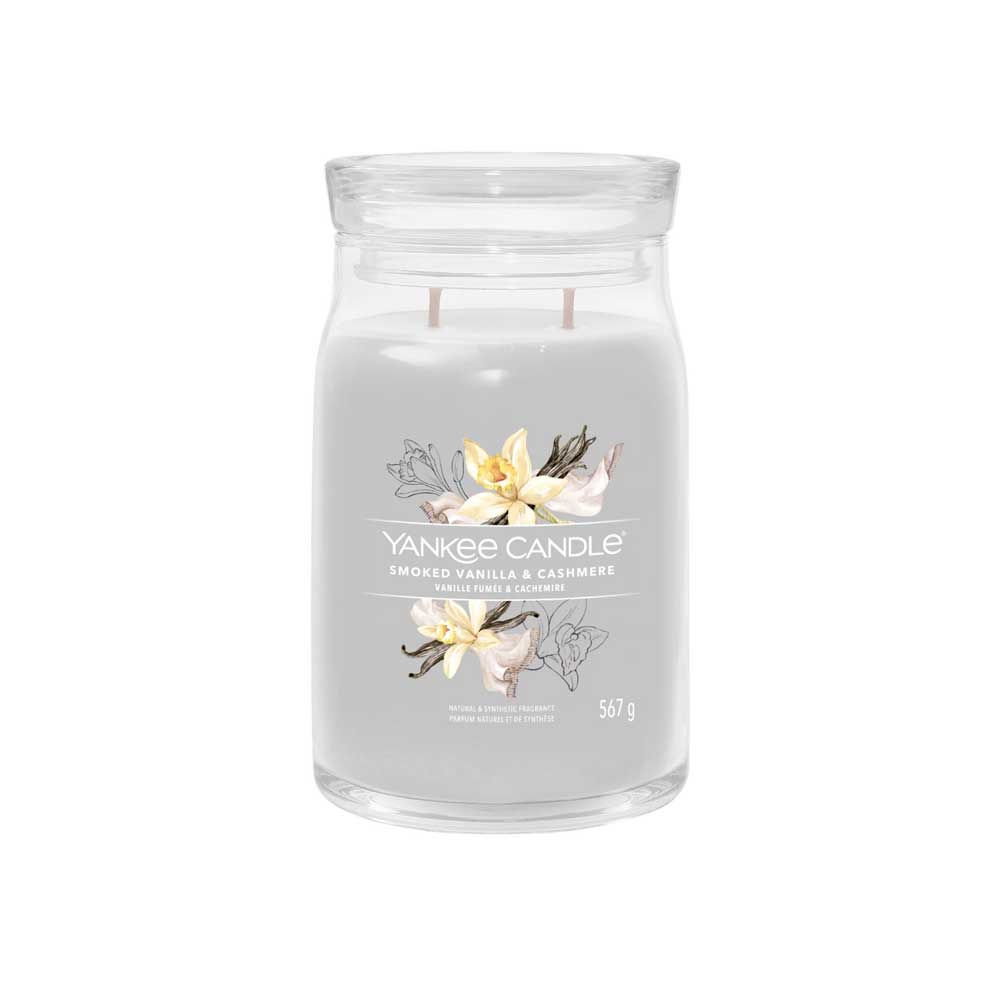 CANDELA GRANDE SIGNATURE SMOKED VANILLA & CASHMERE