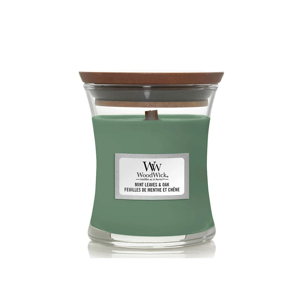 CANDELA CLESSIDRA PICCOLA MINI JAR MINT LEAVES & OAK