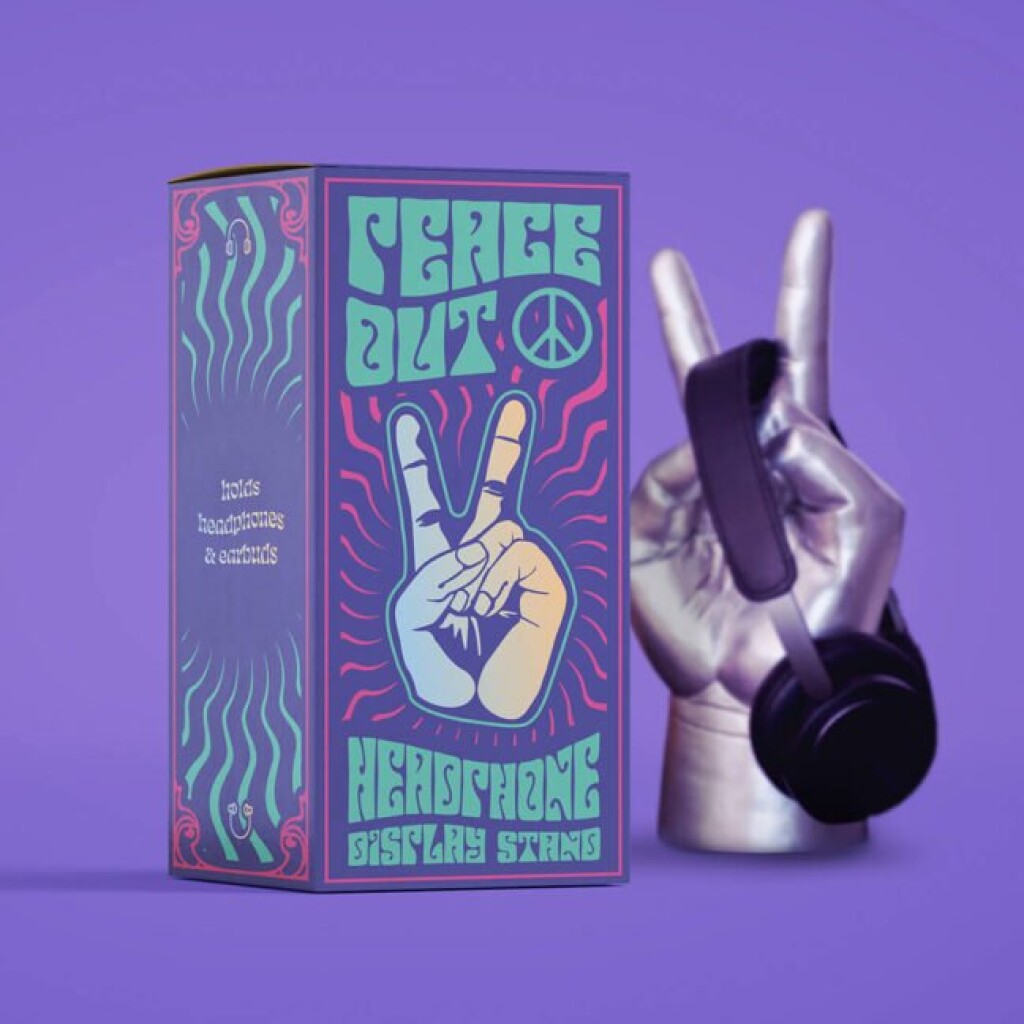STAND PER CUFFIE PEACE OUT - HEADPHONE STAND