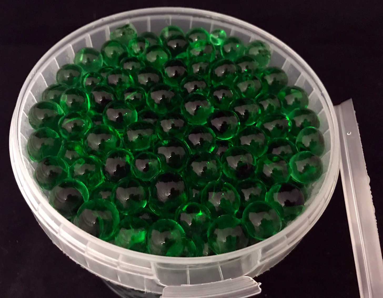 OFFERTA 3 CONFEZIONI SFERE D'ACQUA VERDE PRONTE ALL'USO PER PIANTE E FIORI
