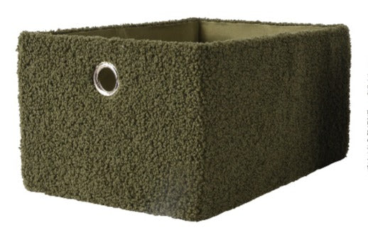 SCATOLA PORTA OGGETTI 25X32CM VERDE