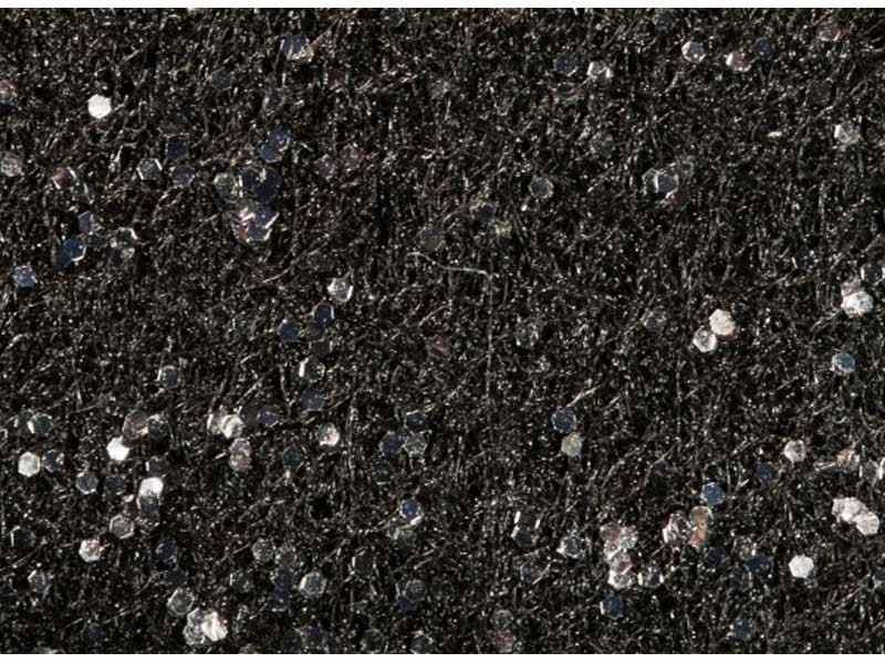 PASSATOIA NERA GLITTER 2X20MQ
