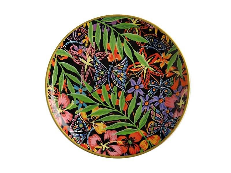 PIATTO PIANO IN PORCELLANA D. 20 CM GREG IRVINE SUMATRA