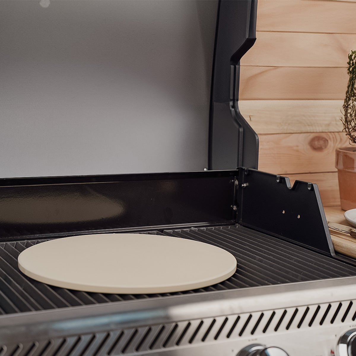 Pietra per Pizza Rotonda D 36,5 cm SANTOS