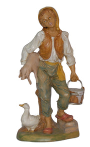 CONTADINO 30CM IN RESINA