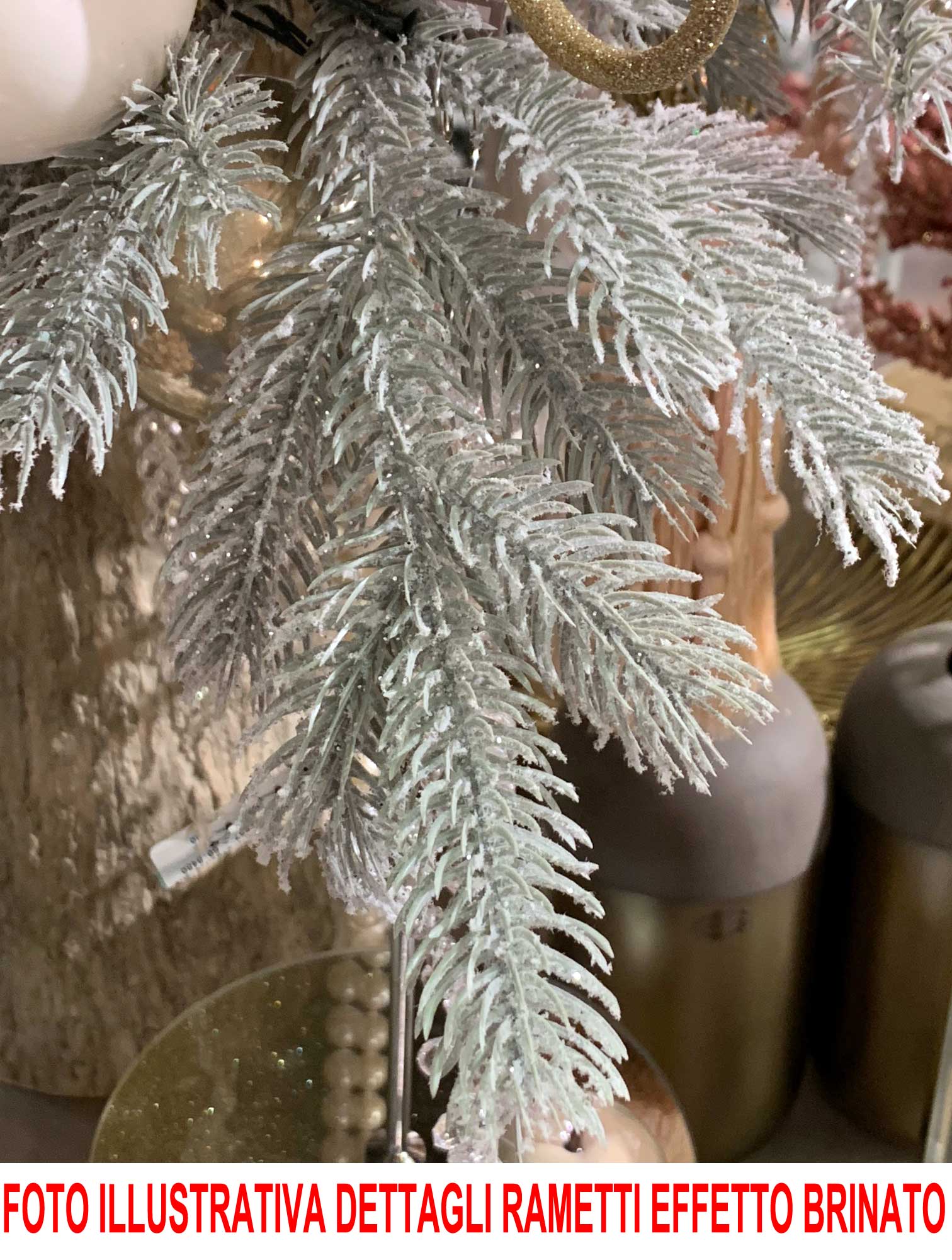 ALBERO DI NATALE 180CM GRANDIS VERDE BRINATO
