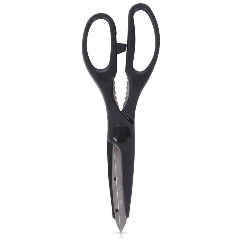 Forbici universali 2 in 1 in acciaio, 21 cm, nero