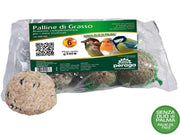 OFFERTA 72 PALLE DI GRASSO MANGIME 90GR PER UCCELLI SELVATICI ALTA QUALITA'
