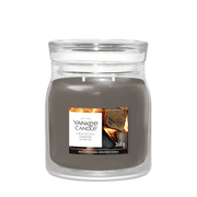 Candela Crackling Embers 368g Grigio Yankee Candle