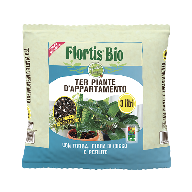 TERRICCIO PER PIANTE PIANTE D'APPARTAMENTO 3LT