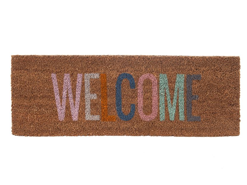 Zerbino Welcome 75x26 cm Multicolore