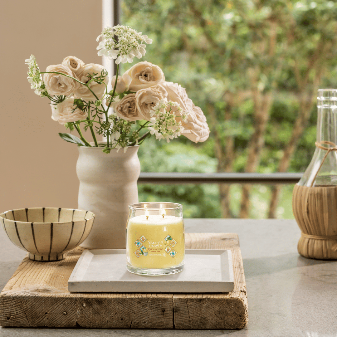 CANDELA TUMBLER MEDIA SIGNATURE LEMON GELATO - YANKEE CANDLE