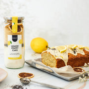 Torta in vaso Limone e semi di papavero Preparato fai da te in vaso