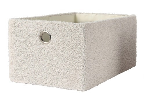 SCATOLA PORTA OGGETTI 25X32CM BIANCA