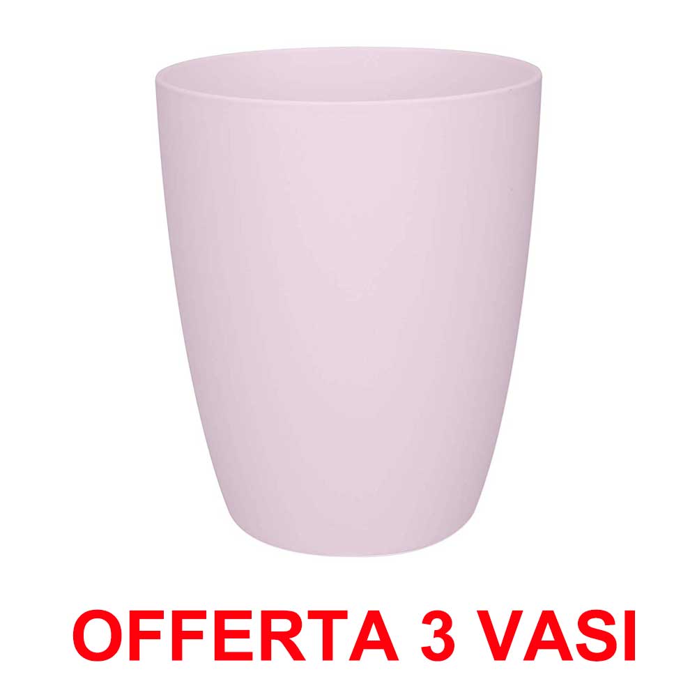 OFFERTA 3 VASO ORCHIDEE BRUSSELS ORCHID HIGH 12,5CM SOFT PINK