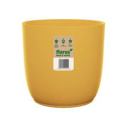 VASO FLOW 16CM SENAPE