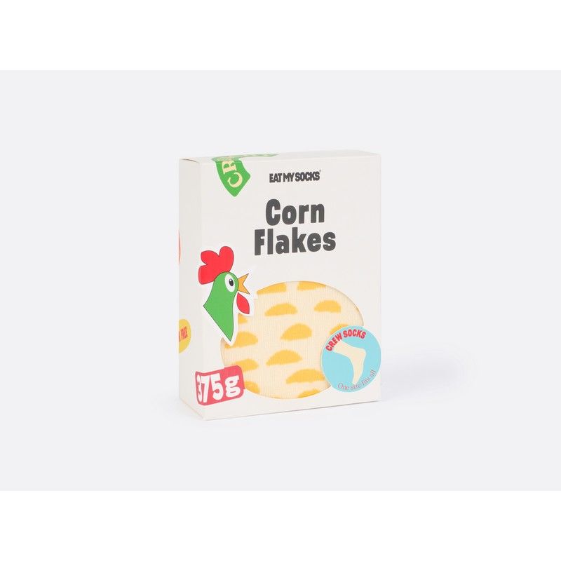 CALZE UNISEXCEREALS CORN FLAKES EAT MY SOCKS