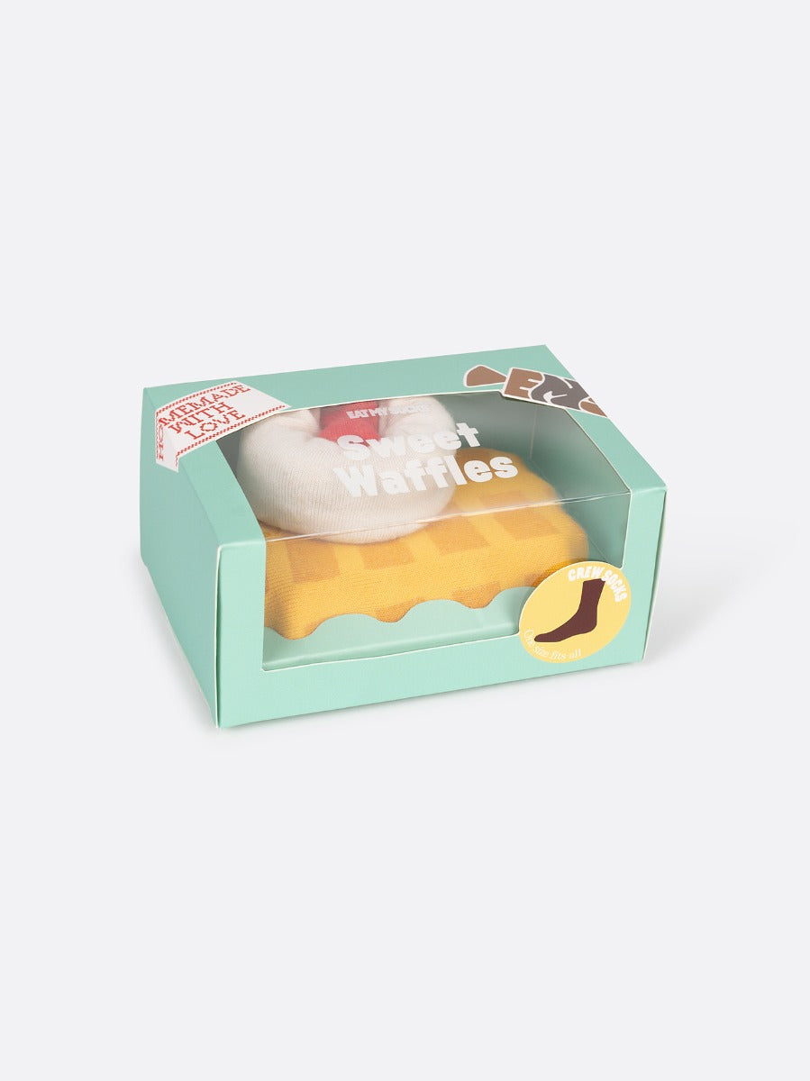 CALZE UNISEX CON WAFFLE EAT MY SOCKS