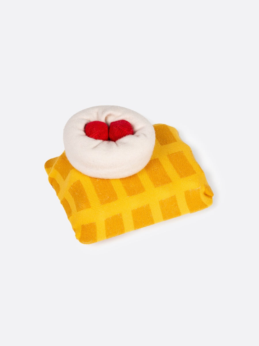 CALZE UNISEX CON WAFFLE EAT MY SOCKS
