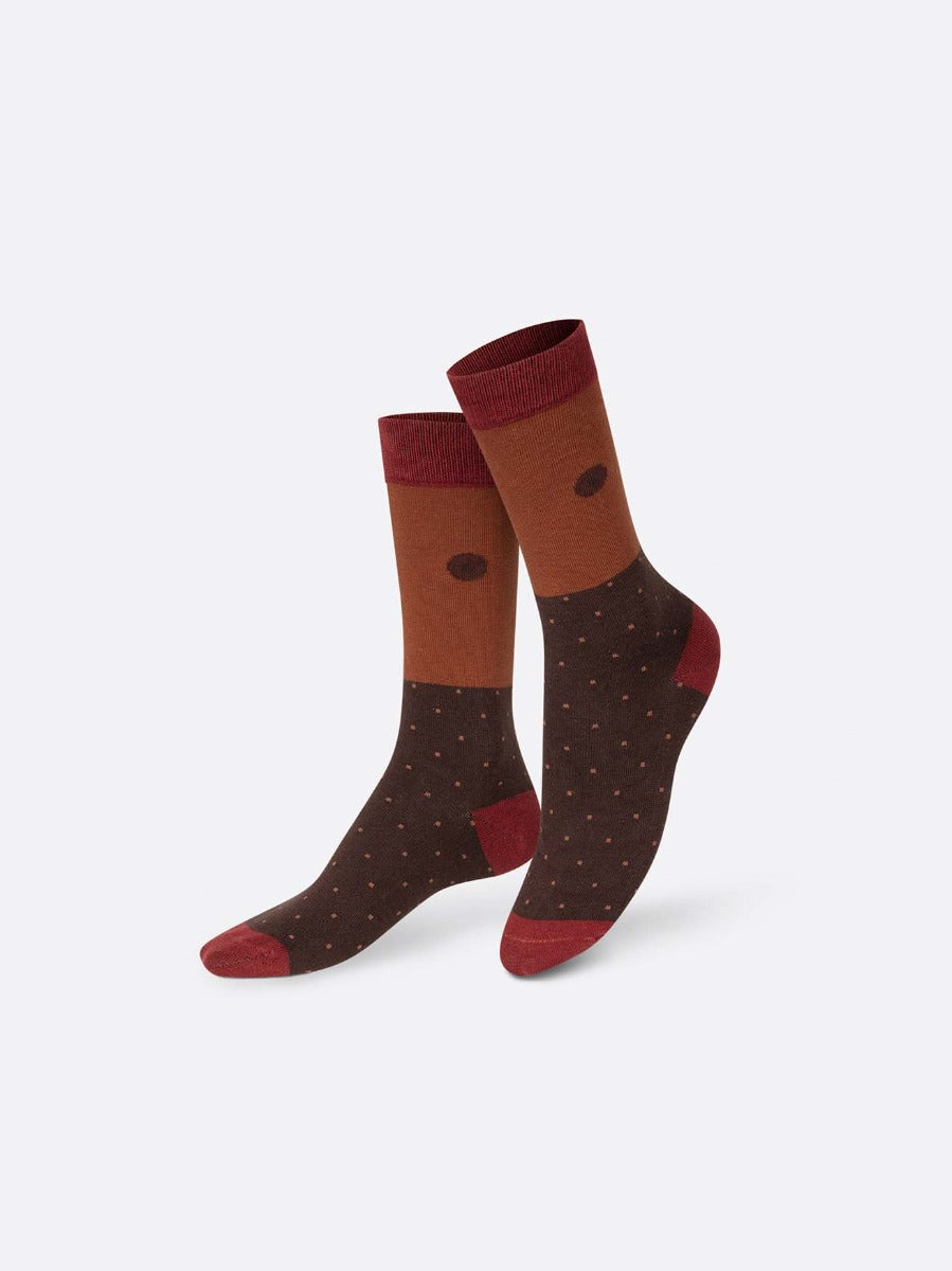CALZE UNISEX THE NIPPLE BLACK EAT MY SOCKS