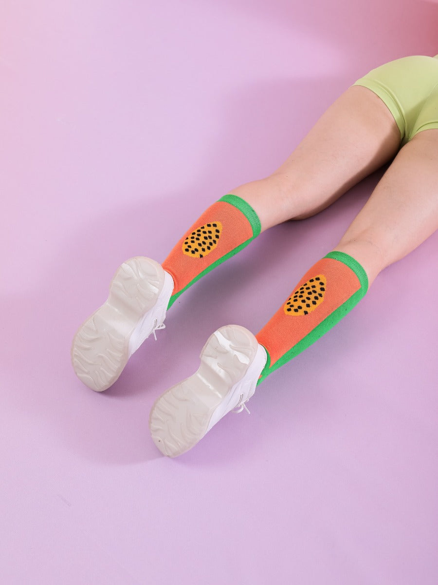 CALZE UNISEX CON PAPAYA EAT MY SOCKS