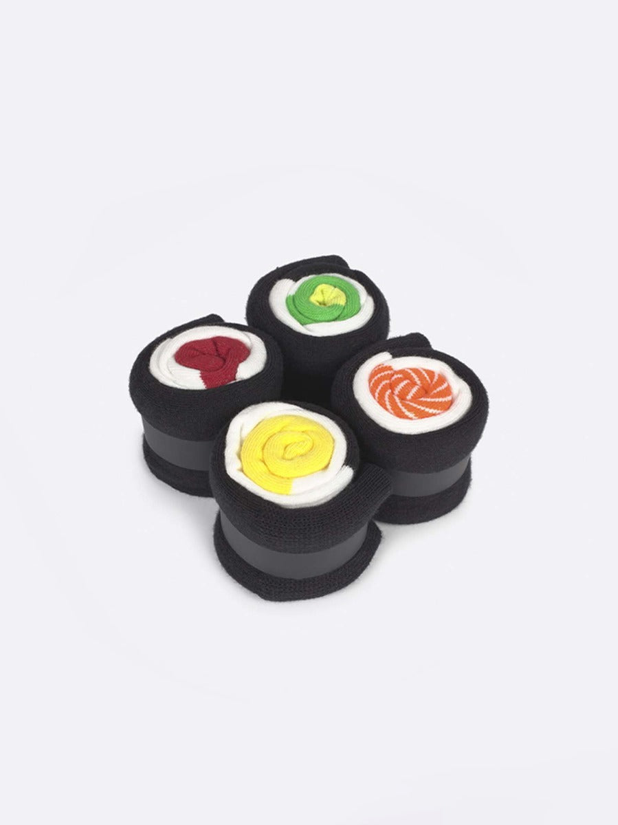 2 PAIA CALZE UNISEX MAKI BOX EAT MY SOCKS