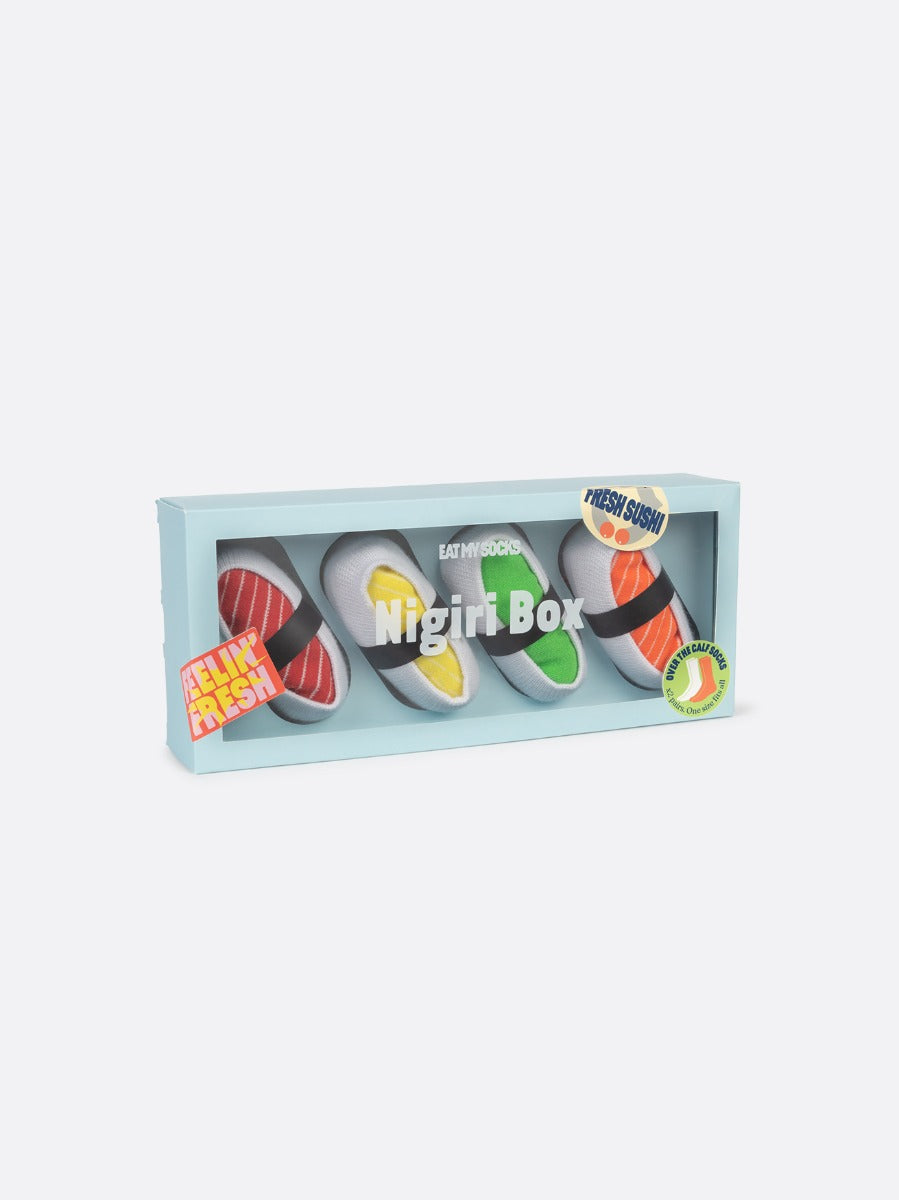 2 PAIA CALZE UNISEX NIGIRI BOX EAT MY SOCKS