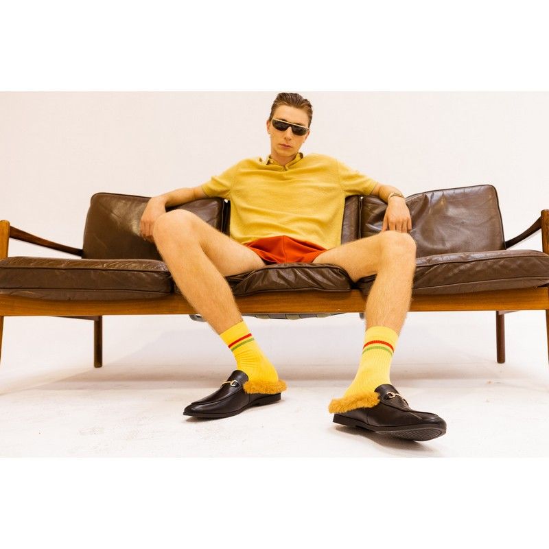 CALZE UNISEX SPAGHETTI RIGATI EAT MY SOCKS